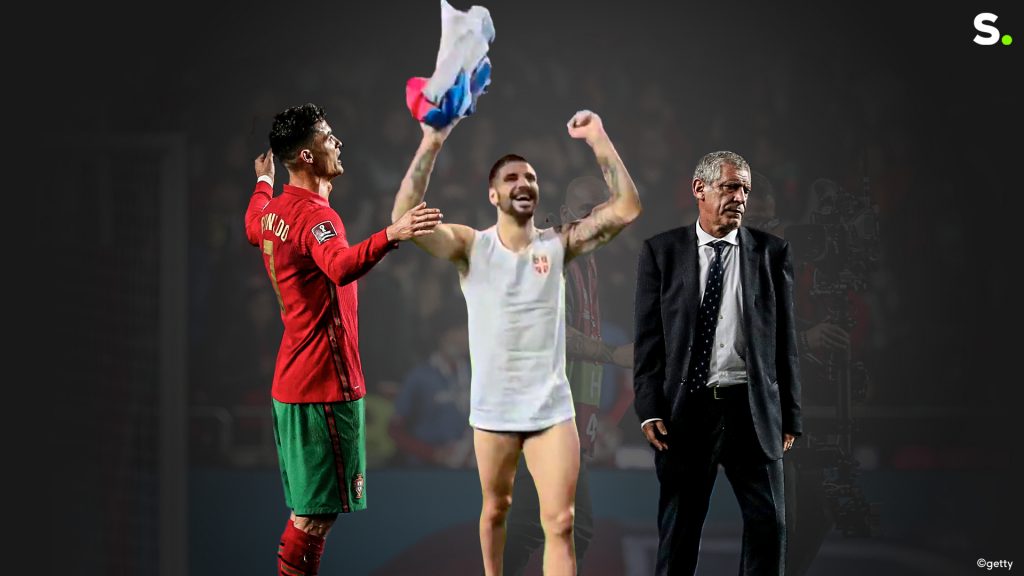 PORTUGAL - SERBIA REMEMBERS: Ronaldo is angry (for a national coach?), Mitrovic celebrates in his underwear |  World Cup preliminary round