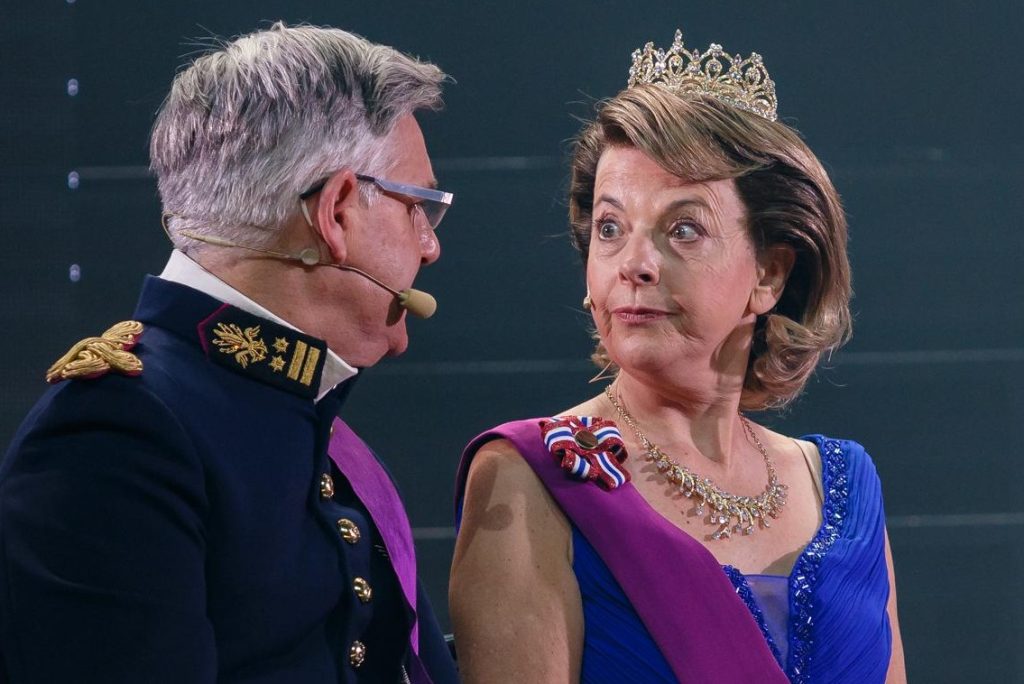 The premiere of Ingeborg as Queen Mathilde is also...