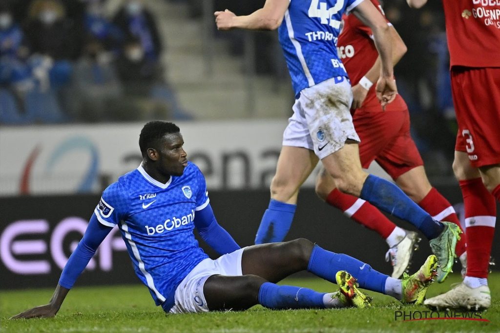 Bad news for Racing Genk: Paul Onuachu pulls out and sidelined for a while