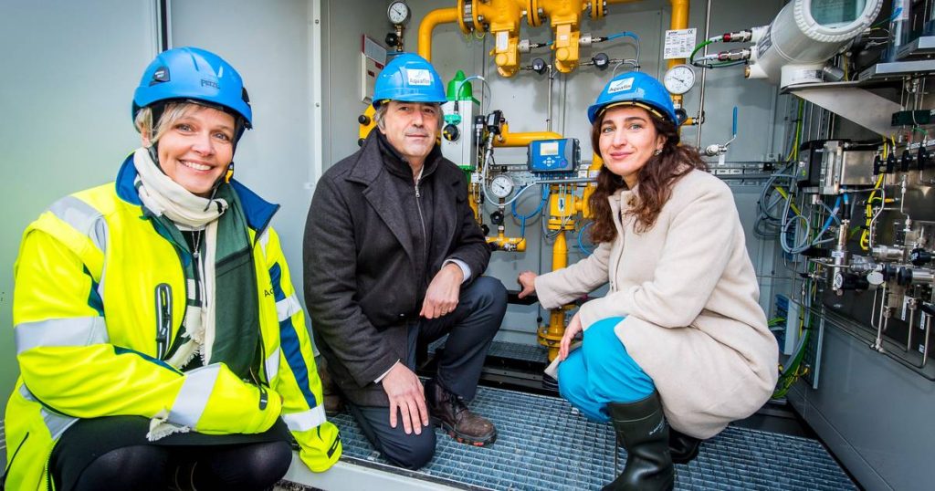 Aquafin for water purification succeeds in producing gas from sewage water |  the interior
