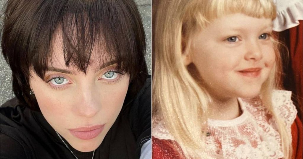 CELEB 24/7.  Billie Eilish is tired of her blonde hair, do you recognize the actress in this picture?  |  showbiz