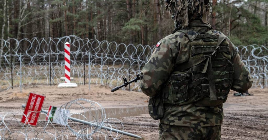 Poland and Belarus refuse the United Nations entry to the border area |  abroad