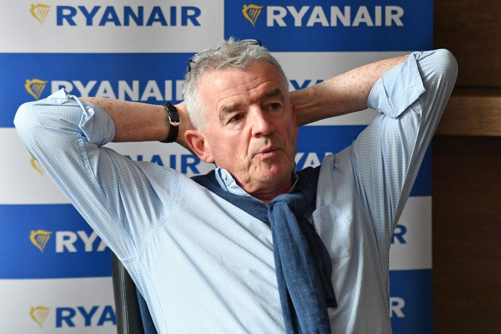 Ryanair O'Leary chief doesn't want 'stupid anti-foulings' on his plane