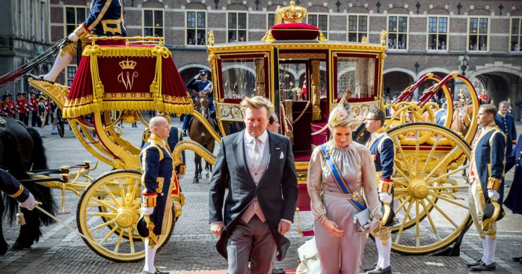 King Willem-Alexander leaves controversial golden coach at the moment: 'Netherlands are not ready for it yet' Royal