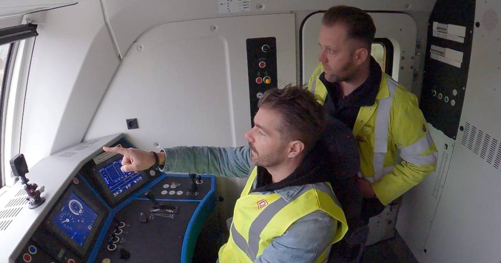 Kobe Elsen starts the second season of "#weetikveel" as a train driver |  New TV season