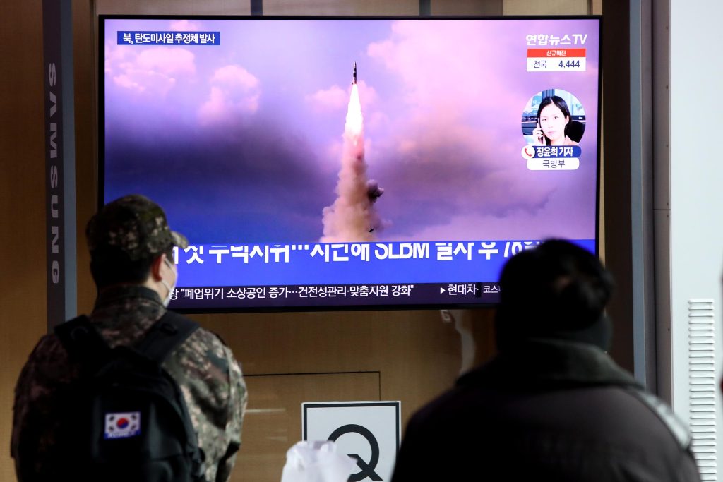 North Korea fires an "unidentified projectile" again