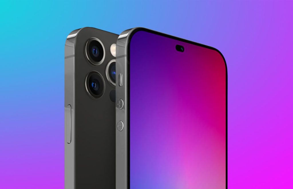 iPhone 14 Pro has a pill-shaped hole for the selfie camera