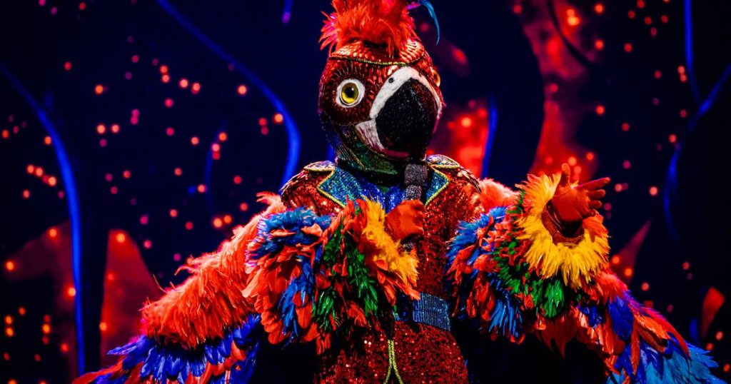 A parrot falls into the "Masked Singer" and watches its unveiling and all night shows |  The Masked Singer 2022
