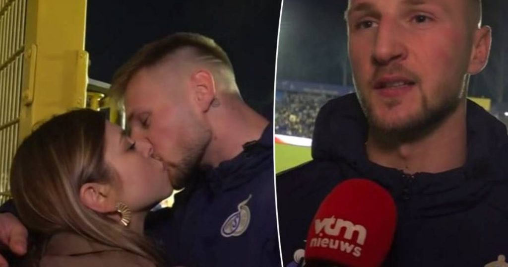Van der Heyden, who is disappointed after a tie with his girlfriend, about the choice: 'Start crying with my mother' |  football