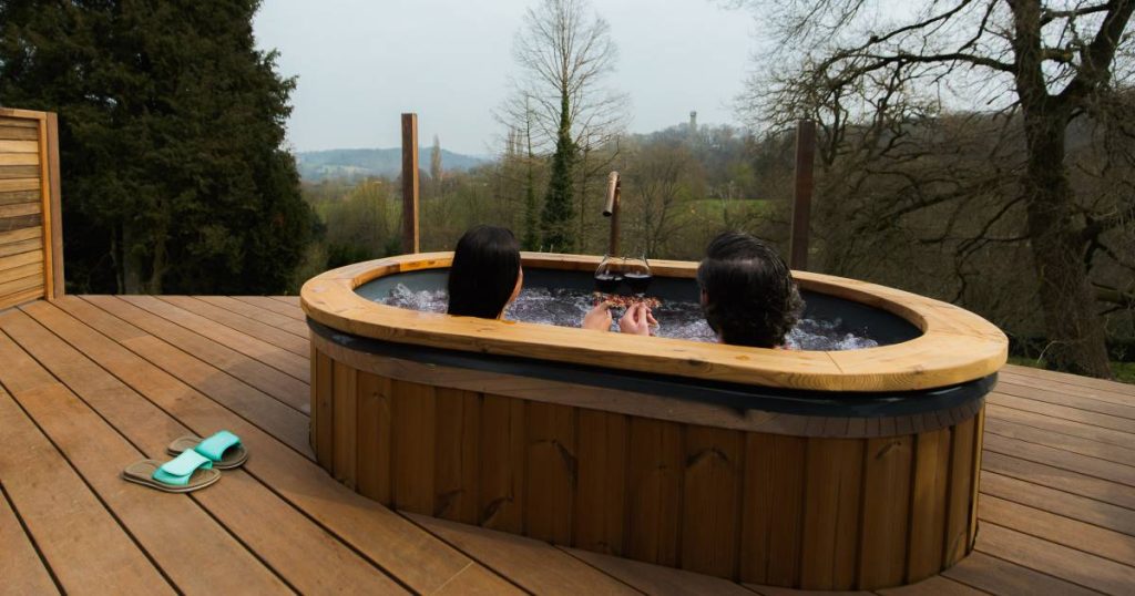 At this spa, you plunge into a bath full of wine: 'It has an anti-inflammatory effect' |  Instagram NINA