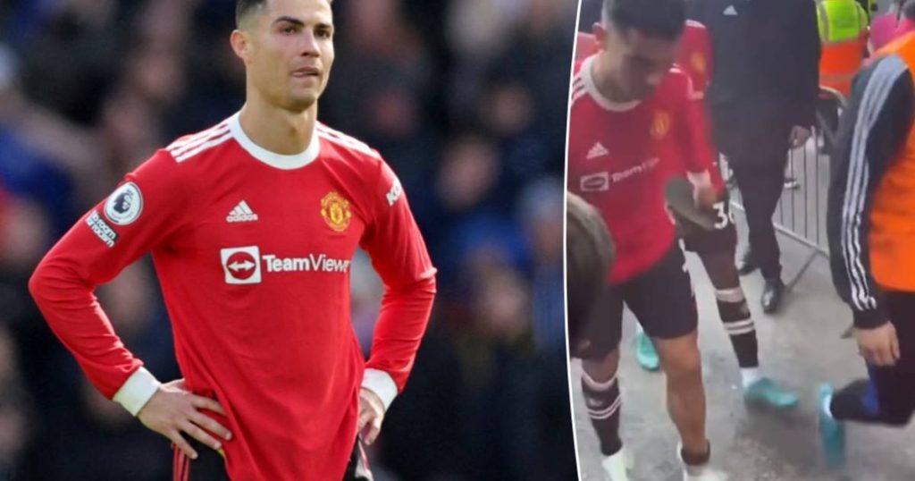 Cristiano Ronaldo apologizes after smashing an Everton fan's mobile phone: "I want to invite someone to Old Trafford" |  sports