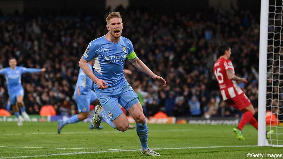 Kevin De Bruyne saves Manchester City from Atletico's superior defense line |  UEFA Champions League 2021/2022
