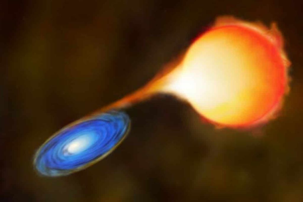 'Skinny' red giant discovered for the first time