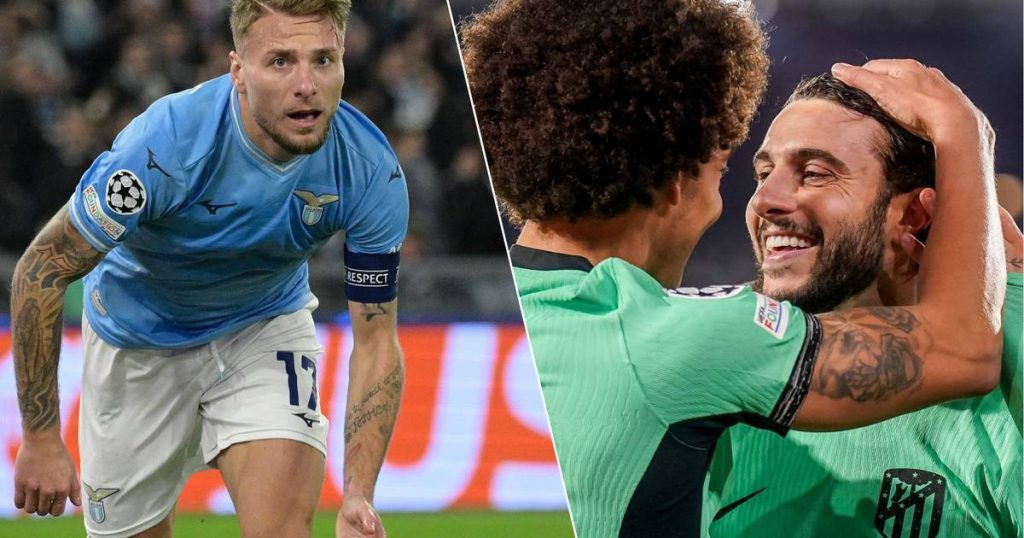 Lazio and Atletico ensure qualification for the eighth final, and Feyenoord and Celtic are eliminated  Champions League - Fifth Round