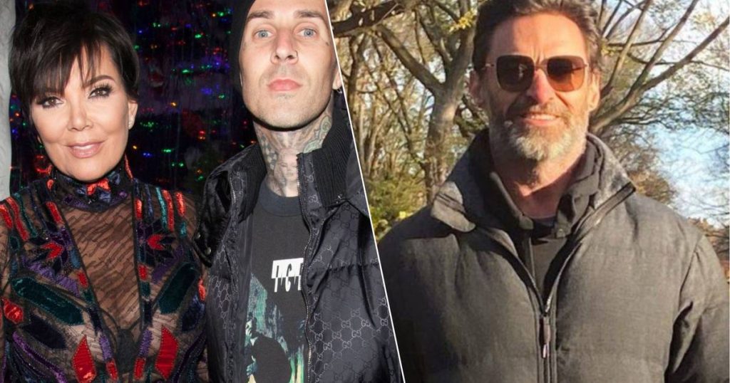 Celebrities 24/7.  Kris Jenner speaks highly of brother-in-law Travis Parker and Hugh Jackman spending his mornings in Central Park |  celebrities