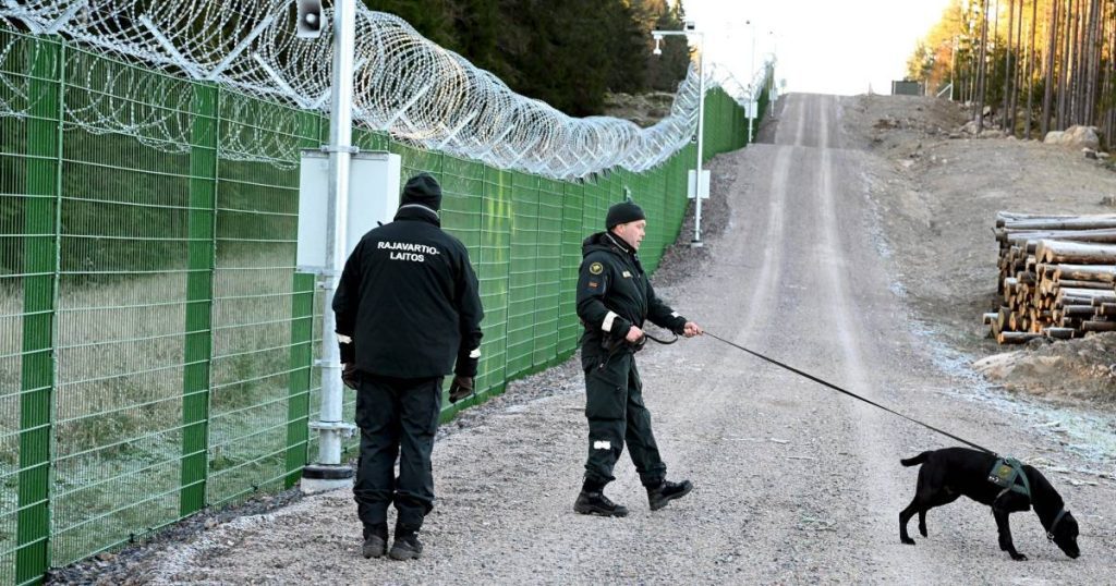 Finland records a significant increase in the number of asylum seekers arriving via Russia  outside
