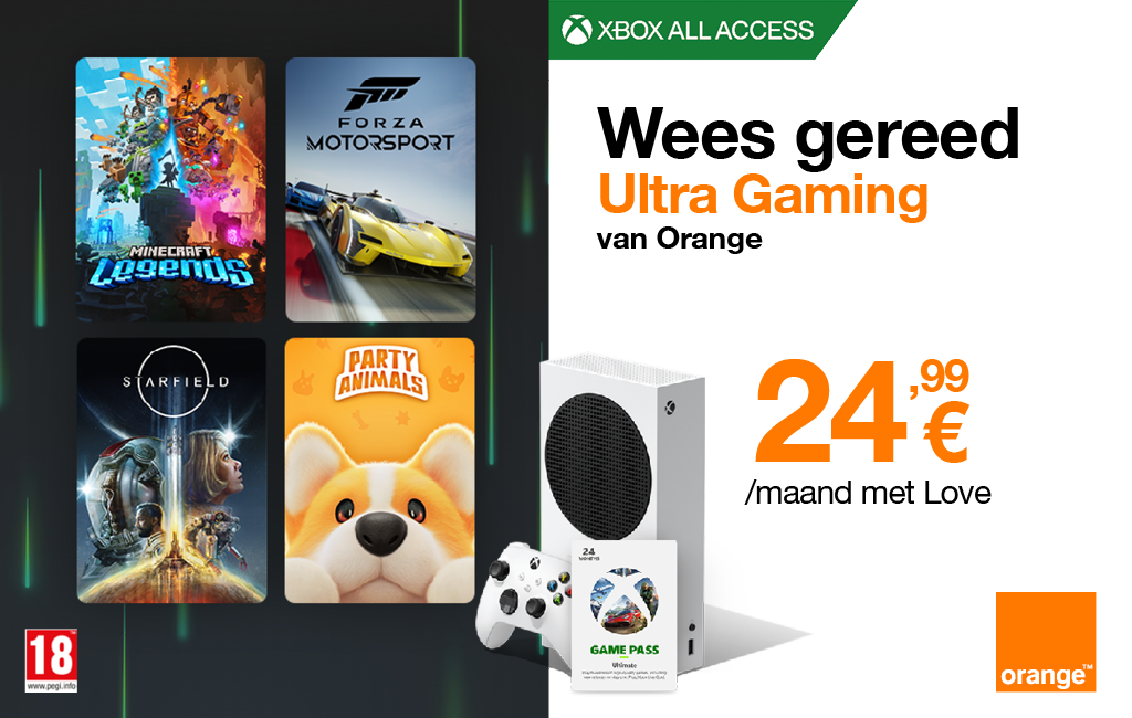 Xbox All Access Orange