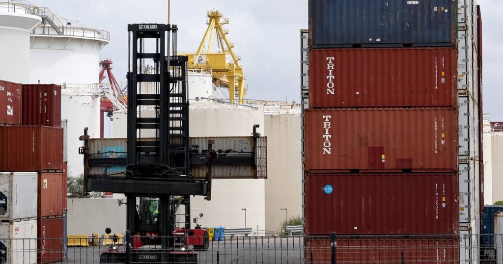 Major ports in Australia were closed for nearly three days after the cyber attack  outside