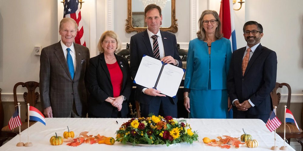 The Netherlands is the thirty-first country to sign the Artemis Accords