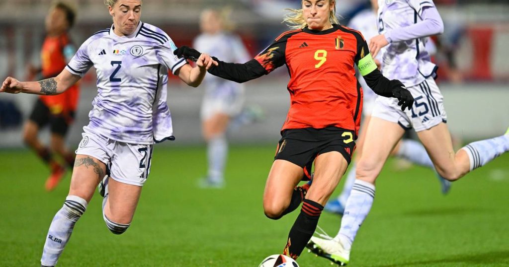 Living red flames.  Scotland gives the Belgians hope with a goal to win the group: “Our goal is to beat England” |  Women's football