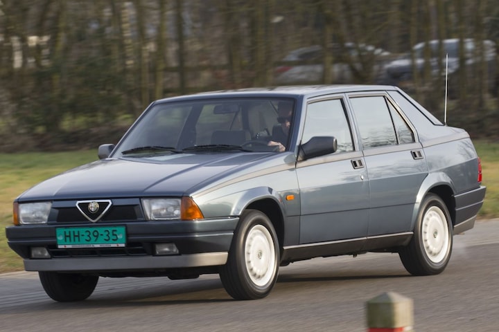 Alfa Romeo 75 - Even with the 1.6, all that lovely Alfa feeling.  driving test