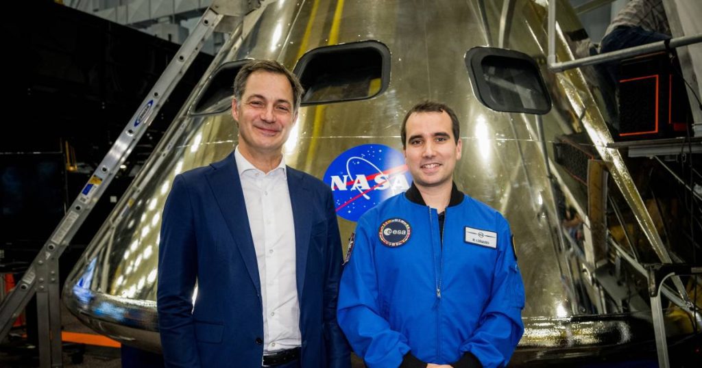 De Croo visits NASA in Houston with Belgian astronaut Raphael Leguis Science