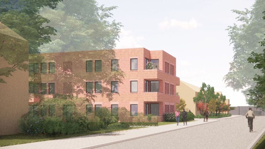 Demolition begins Beverdam Hoevelaken provides space for 36 new apartments