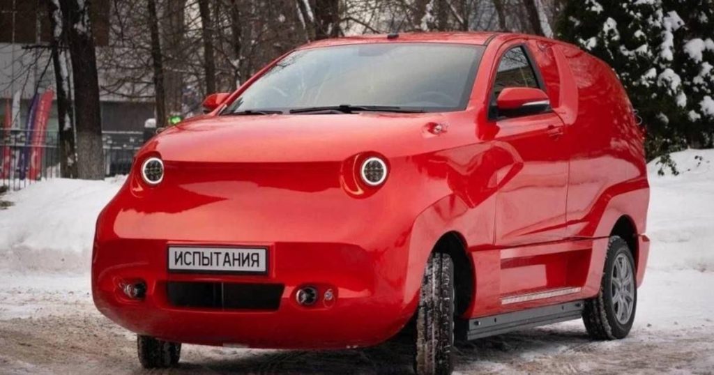 The first fully electric car made in Russia is ridiculed  News