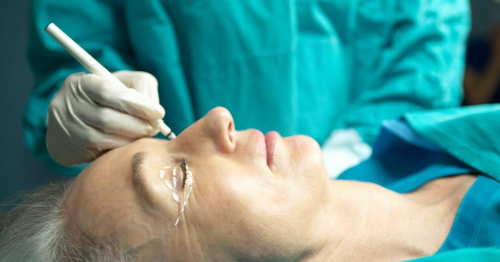 When is eyelid correction surgery compensated?