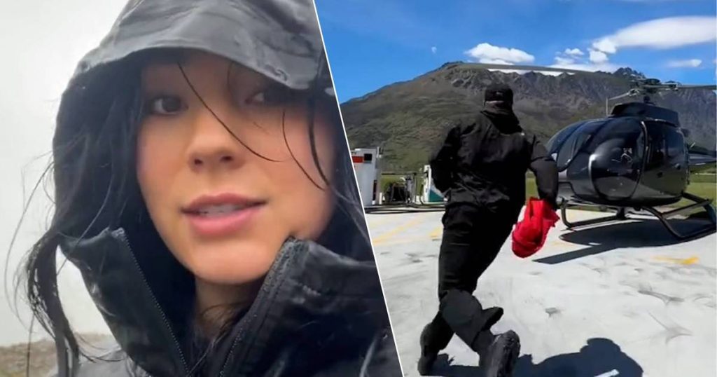 look.  Wet traveler orders a new raincoat from The North Face, so they fly her in by helicopter |  strange