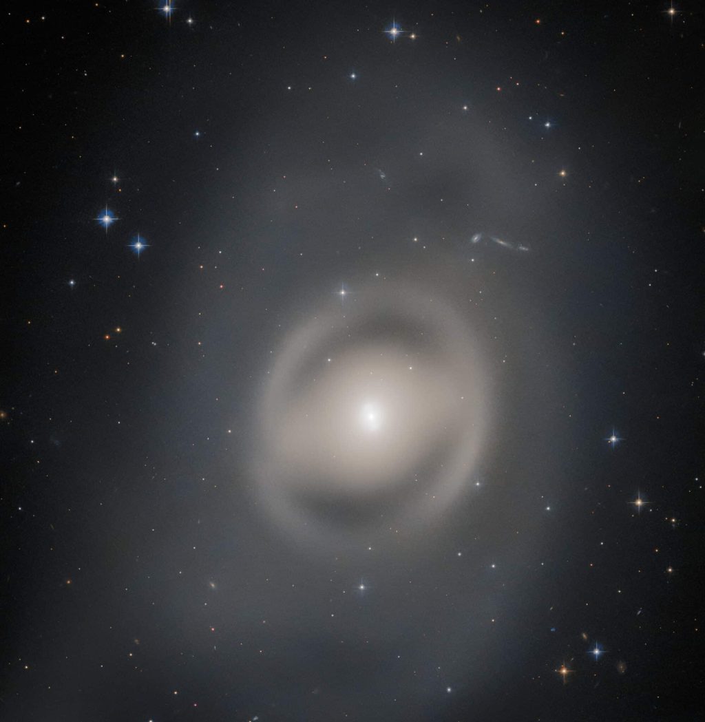 The lenticular galaxy lies 44 million light-years away