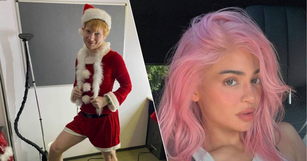 Celebrities 24/7.  Ed Sheeran recalls Christmas and Kylie Jenner shows off a new hairstyle |  celebrities