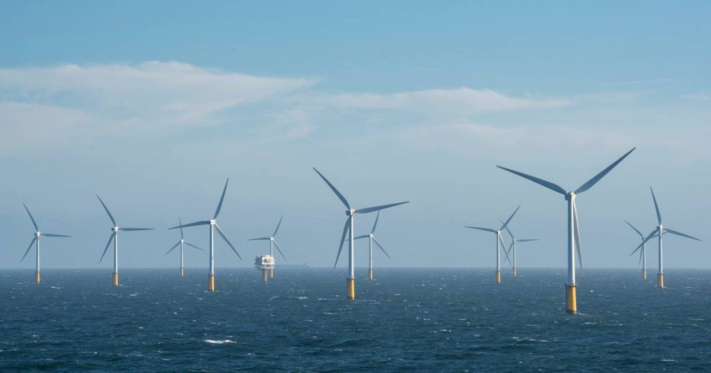 Offshore wind turbines produced record amounts of electricity last year  local