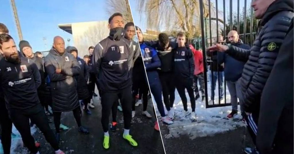 look.  RWDM fans put pressure on the players and the technical staff: “Wet your shirt in front of Eubin, otherwise we will stop the match” |  Jupiler Professional League