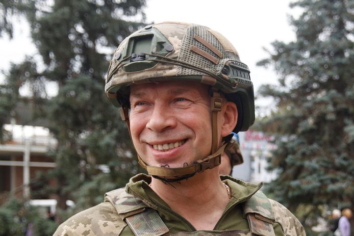 Archive photo. The new Commander-in-Chief of the Ukrainian Army Oleksandr Sersky. (10/09/22)