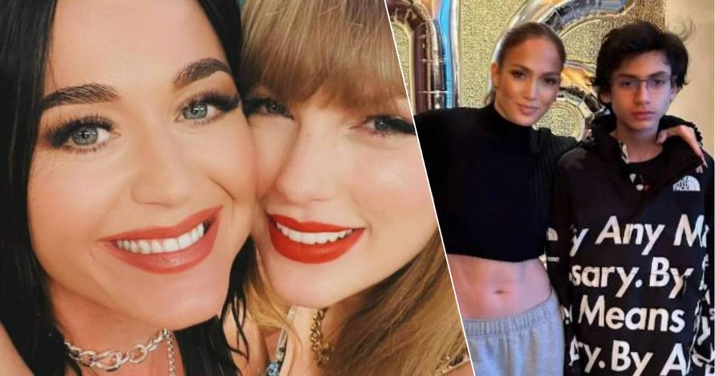 Celebrities 24/7.  Katy Perry is full of admiration for Taylor Swift and Jennifer Lopez celebrates her son Max's 16th birthday |  celebrities