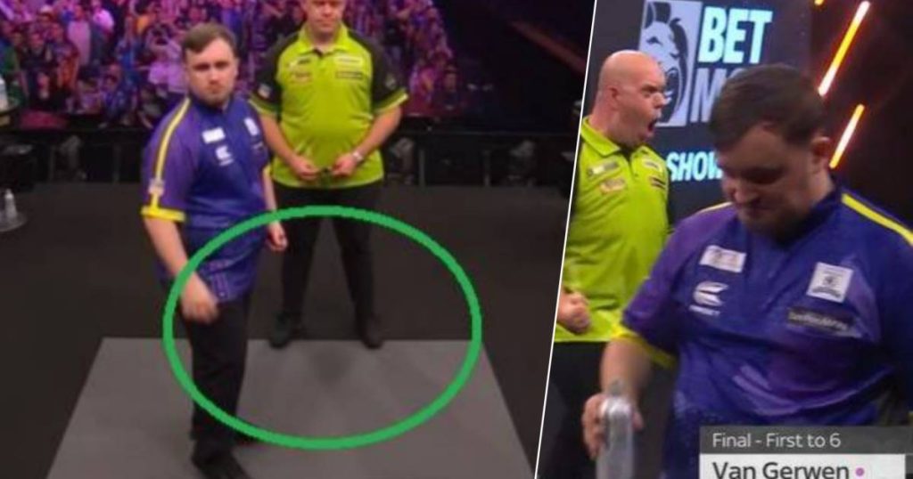 Did Van Gerwen once again commit a little-known darts rule when Littler made blunders in the final?  |  Arrows