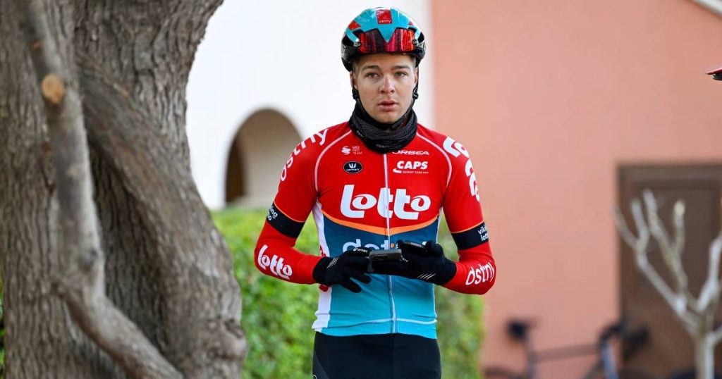 Florian Vermeersch, Lieutenant De Li, out for several months with a broken hip: “He was groaning in pain” |  Cycling