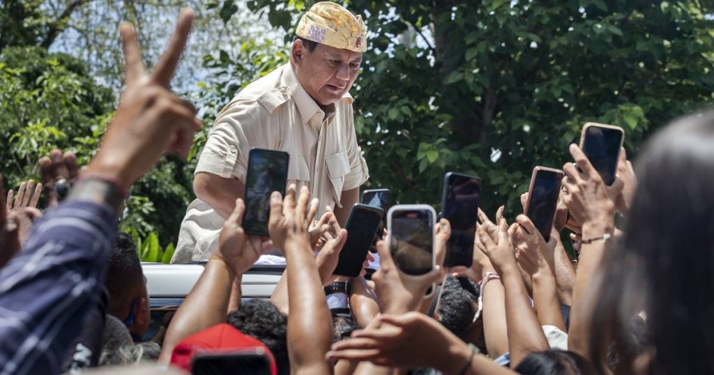 Indonesian election candidate with bloody past is popular on TikTok as 'cool grandpa' |  outside