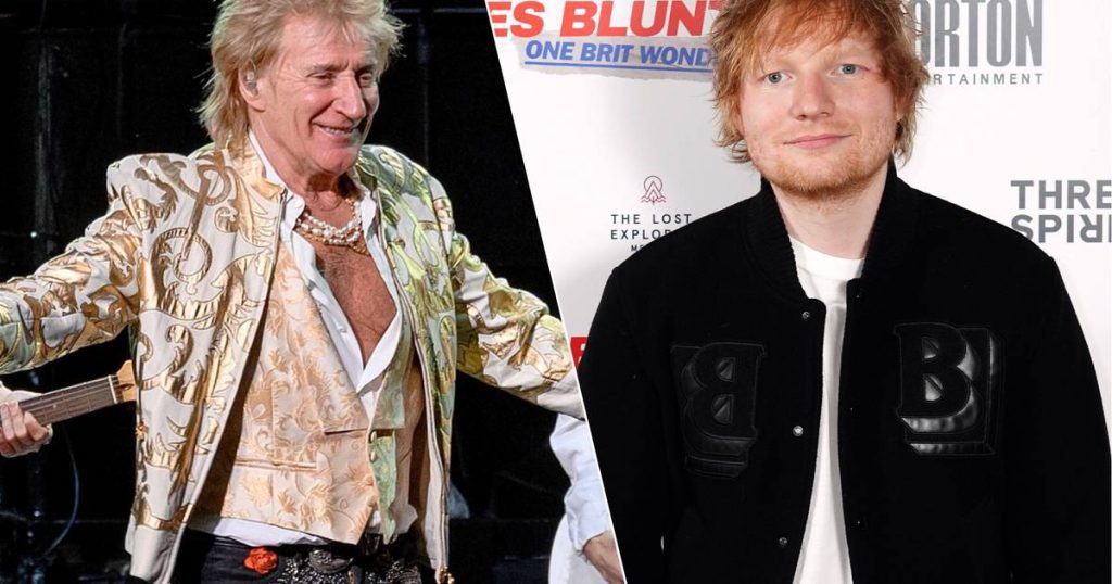 Rod Stewart does not hide his disgust for Ed Sheeran: “I don’t know a single song.”  celebrities