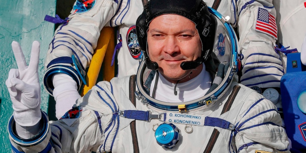 Russian cosmonaut Oleg Kononenko breaks a new space record