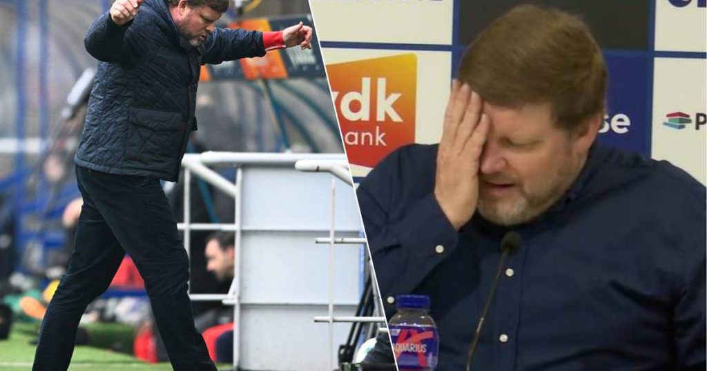 Van Heisbrouck sharply criticizes the players and management: “If we play the same record three more times, I’m afraid it won’t work” |  Super Sunday