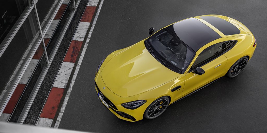 Official: Mercedes-AMG GT 43 (2024) – with four-cylinder engine and rear-wheel drive
