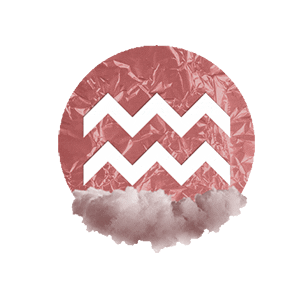 Aquarius Reverse Zodiac Sign Horoscope GIF