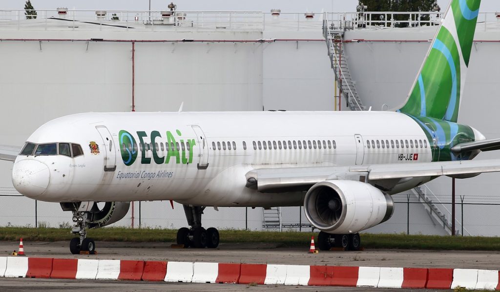 After eight years of inactivity, the Boeing 757 was dismantled at Brussels Airport