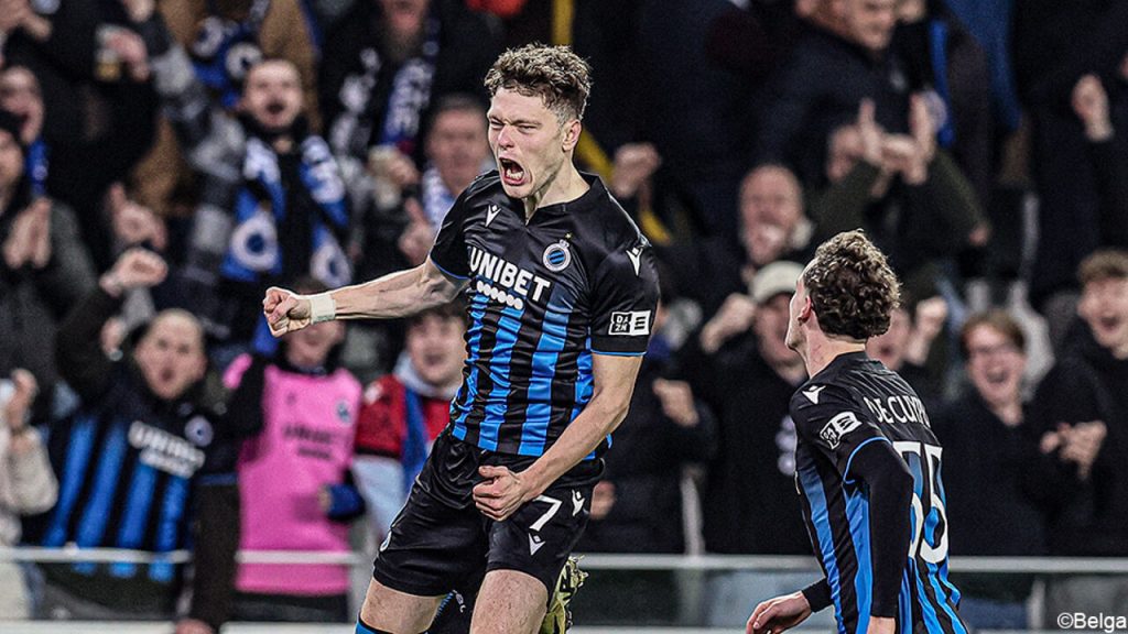 Club Brugge wins the match against Molde and qualifies for the quarter-finals of the Conference League