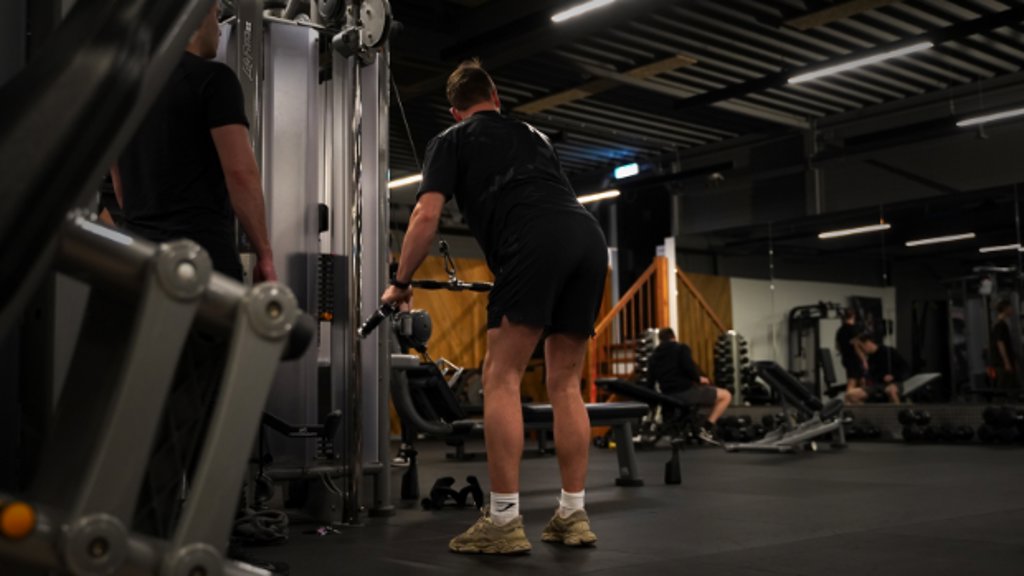 Exercise and eat healthy to stay fit