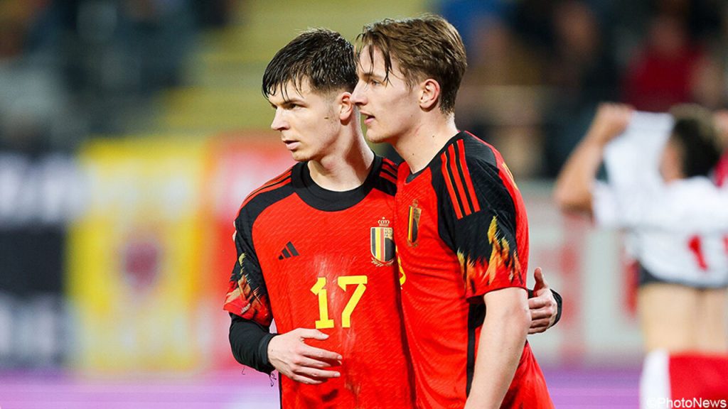 The young Devils hit a vital three-pointer against Malta in a European Championship qualifier with some shudder