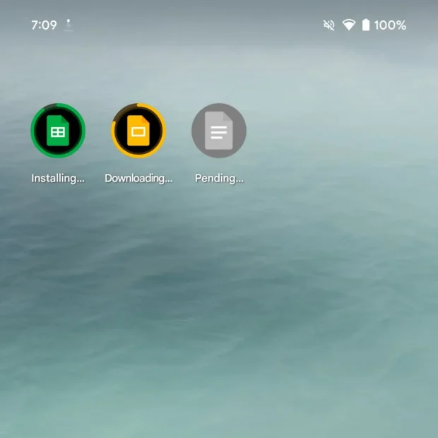 Google Play Store two applications