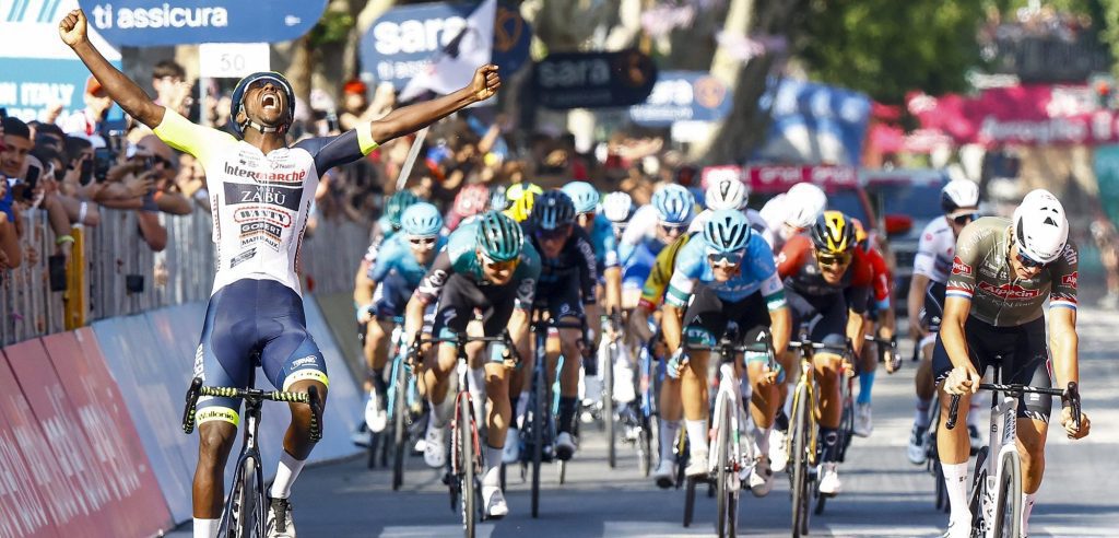 Biniyam Jirmay returns to the Giro d'Italia: "The work is not complete"
